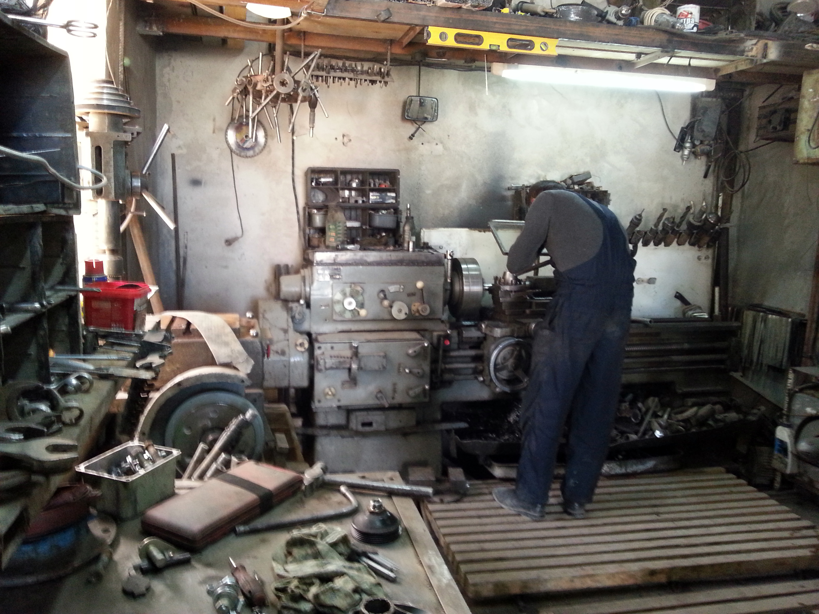 Machinist Doing His Magic, Bukhara